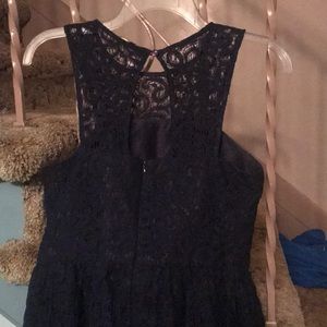 The Limited Lace Navy blue dress